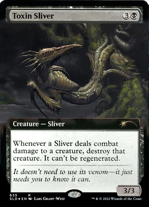 Toxin Sliver Card Front