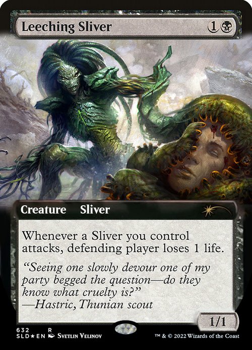 Leeching Sliver Card Front