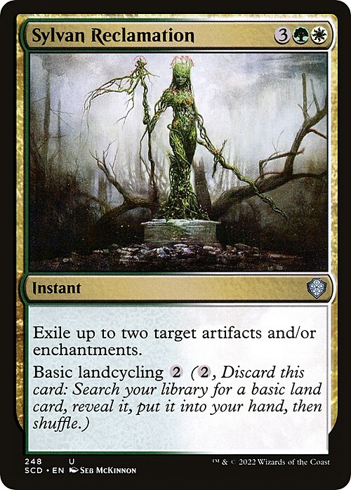 Sylvan Reclamation Card Front