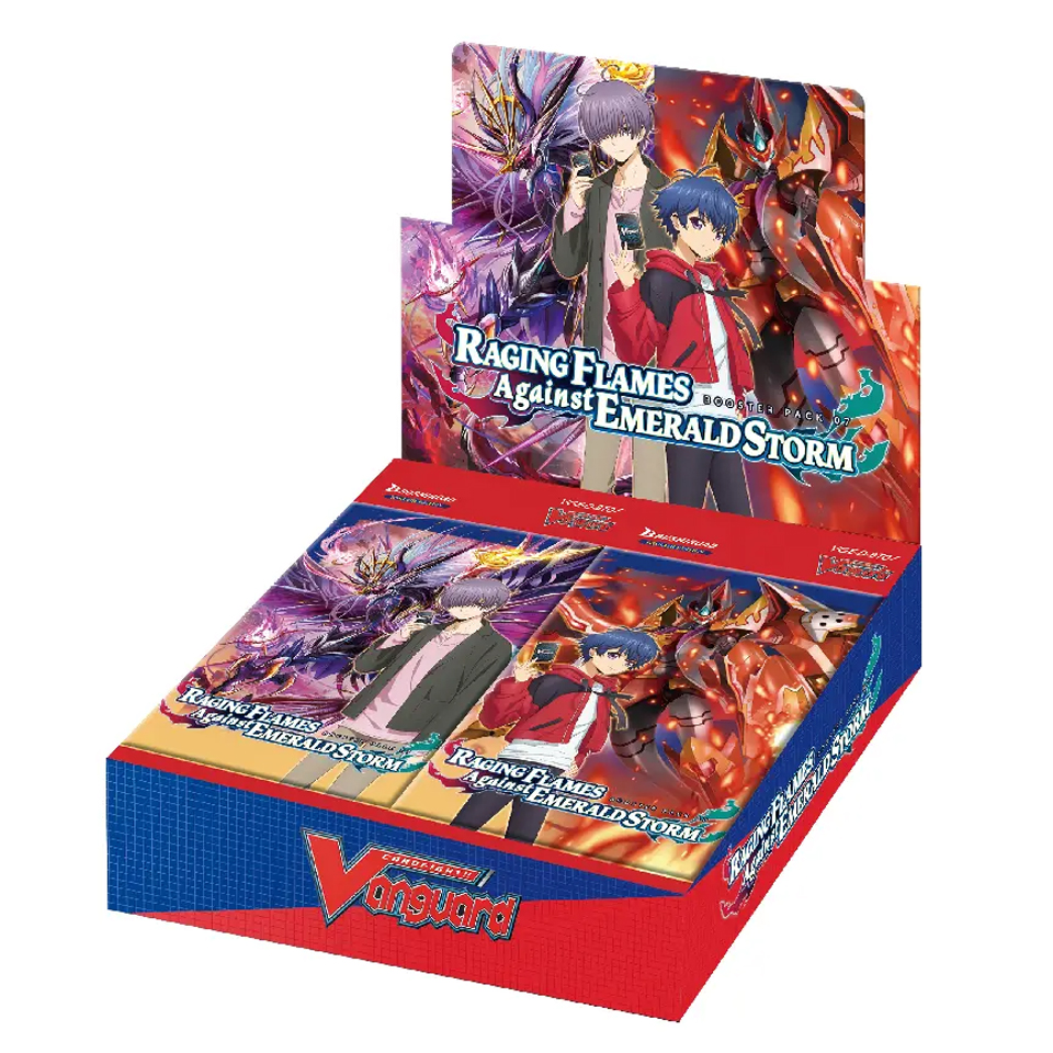 Caja de sobres de Raging Flames Against Emerald Storm