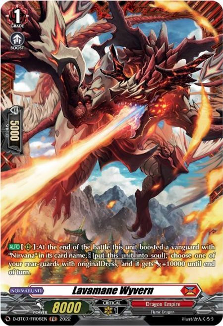 Lavamane Wyvern Card Front