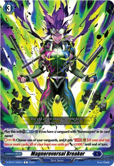 Magnereversal Breaker Card Front