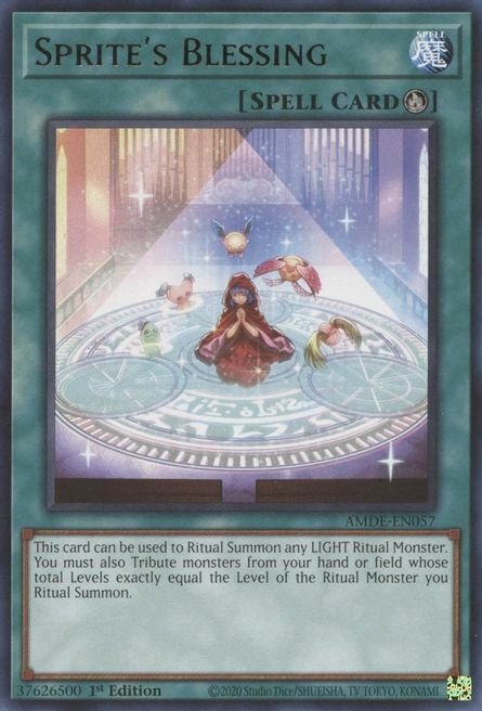 Sprite's Blessing Card Front