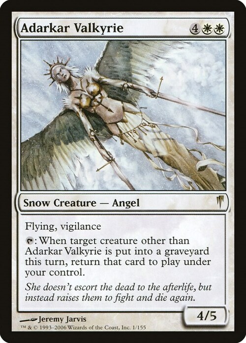 Adarkar Valkyrie Card Front