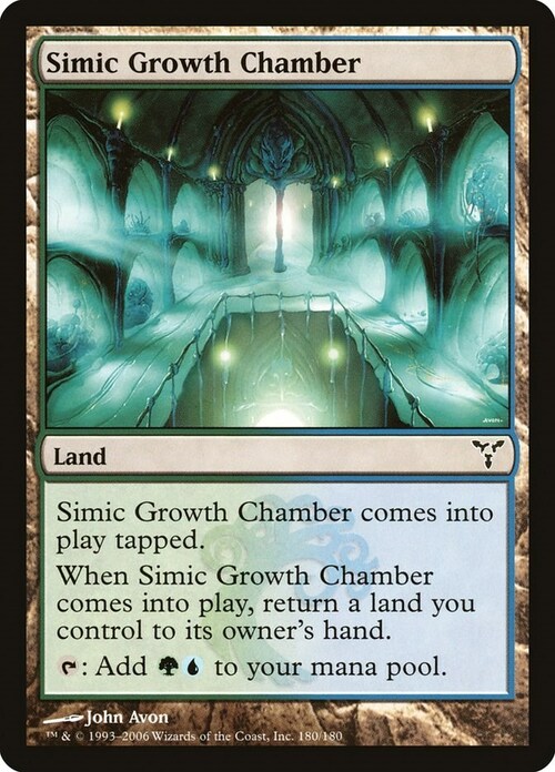 Simic Growth Chamber Card Front