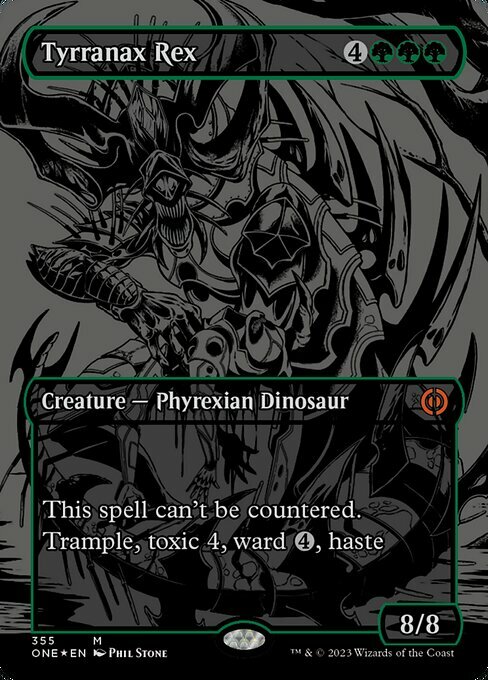 Tyrranax Rex Card Front