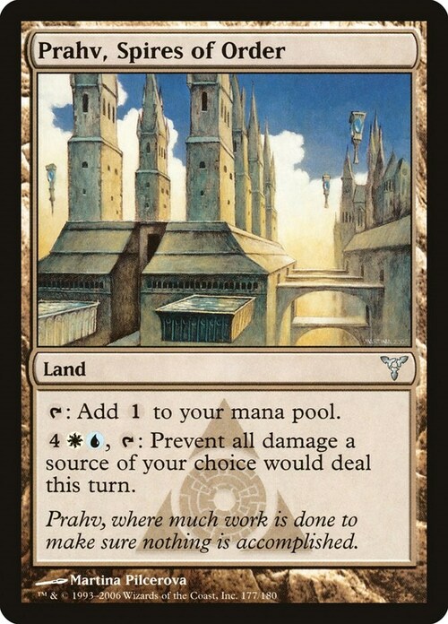 Prahv, Spires of Order Card Front