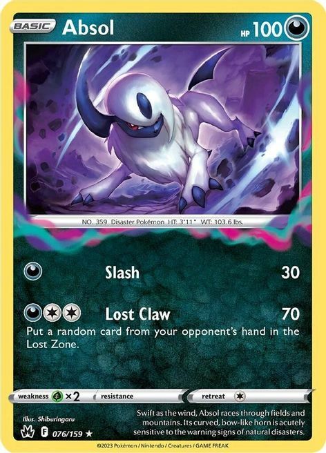 Absol Card Front