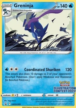 Greninja Card Front