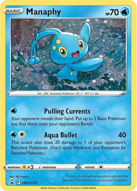 Manaphy Card Front