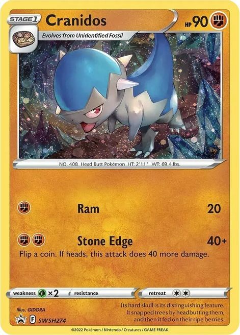 Cranidos Card Front