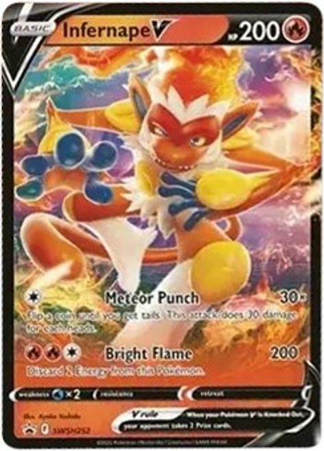 Infernape V Card Front