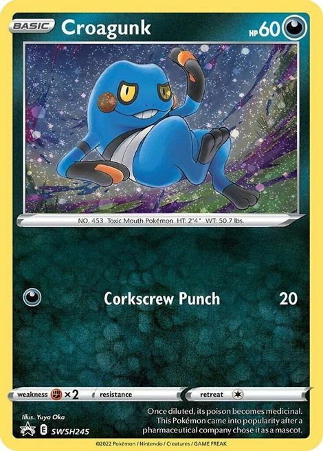 Croagunk Card Front