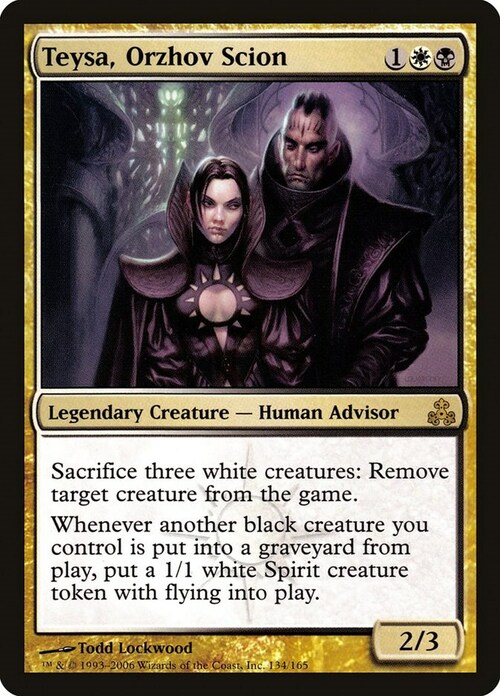 Teysa, Orzhov Scion Card Front