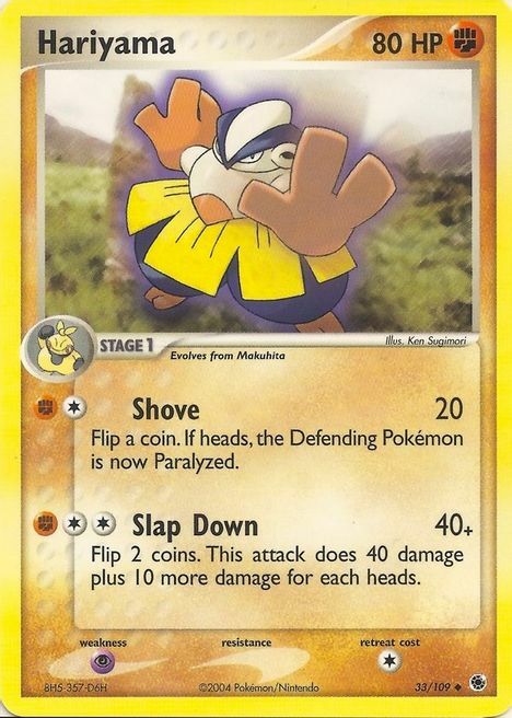 Hariyama Card Front