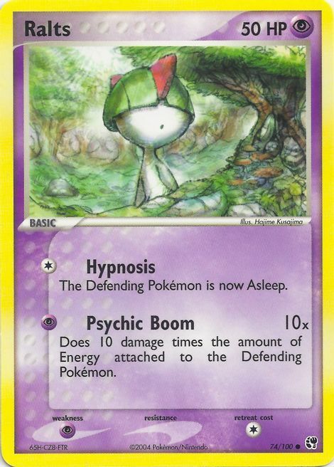 Ralts Card Front