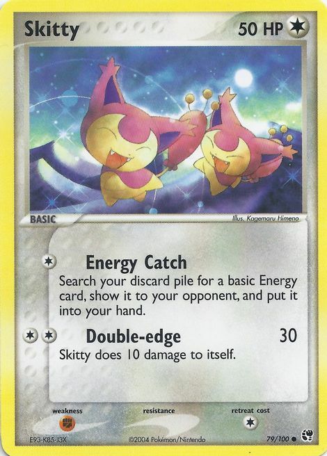 Skitty Card Front