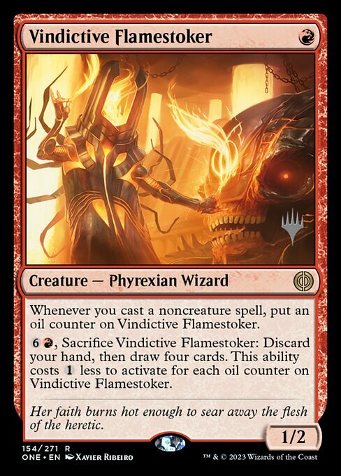 Vindictive Flamestoker Card Front