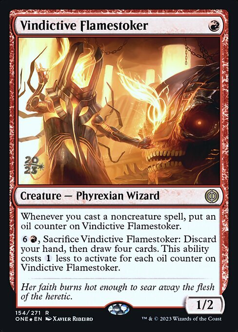 Vindictive Flamestoker Card Front