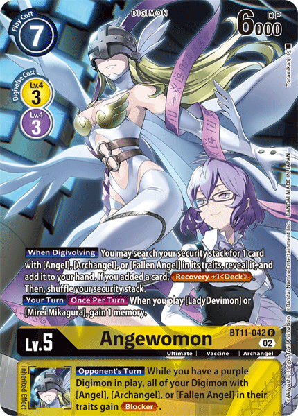 Angewomon Card Front