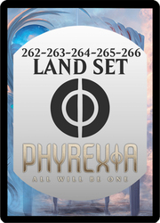 Phyrexia: All Will Be One | Phyrexian Panorama Full Art Basic Land Set