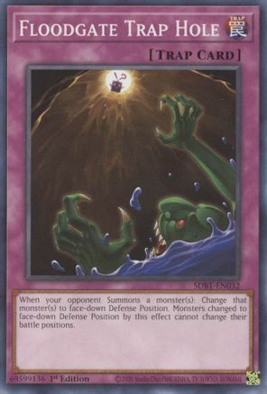 Floodgate Trap Hole Card Front