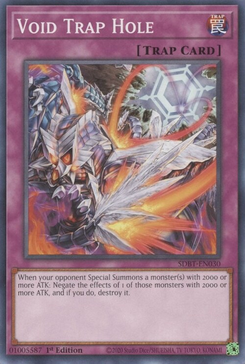 Void Trap Hole Card Front