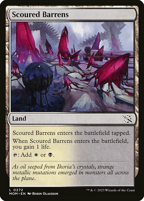 Scoured Barrens Card Front