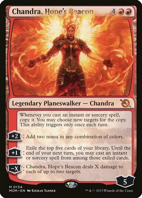 Chandra, Hope's Beacon Card Front