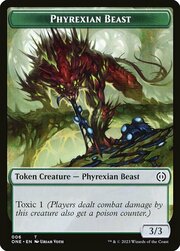 Phyrexian Beast // Rebel