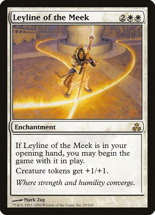 Leyline of the Meek Card Front