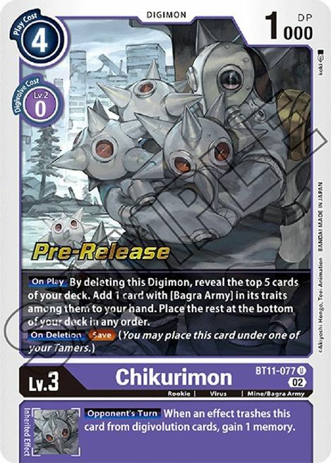 Chikurimon Card Front