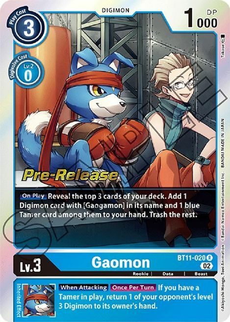 Gaomon Card Front