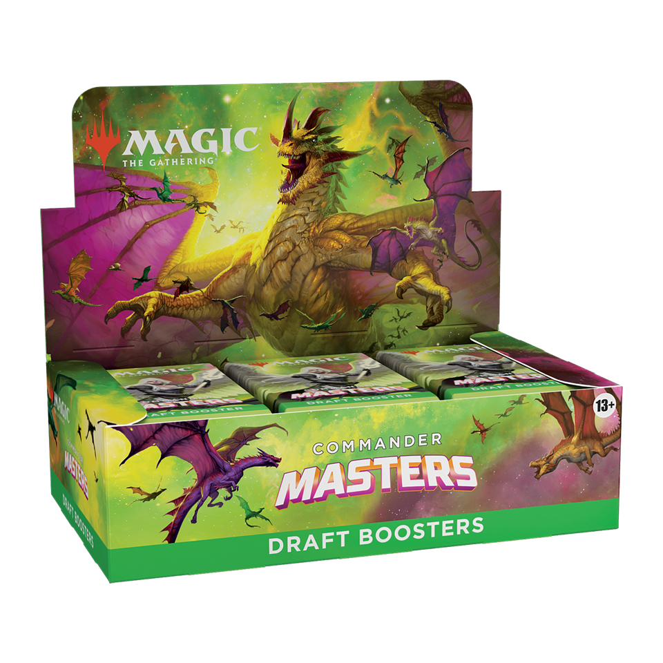 Caja de sobres de Draft de Commander Masters