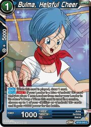 Bulma, Helpful Cheer