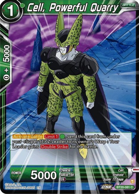 Cell, Powerful Quarry Card Front