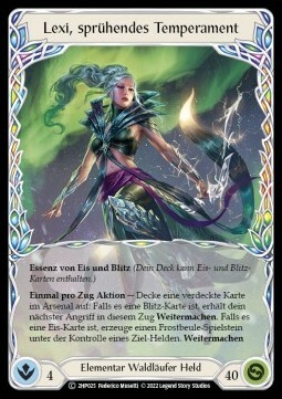 Lexi, Livewire Card Front