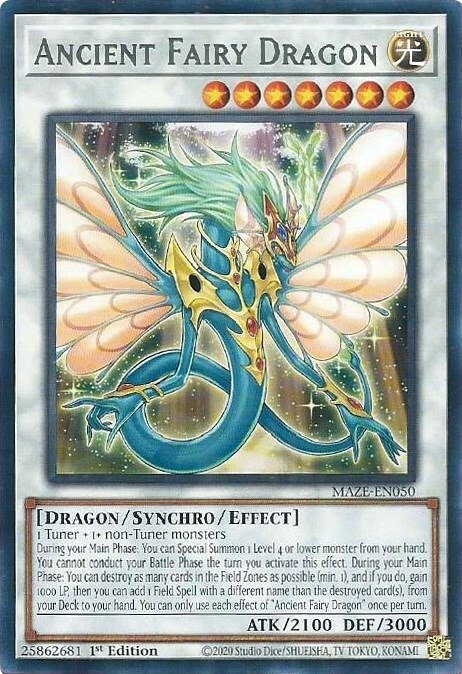 Ancient Fairy Dragon Card Front