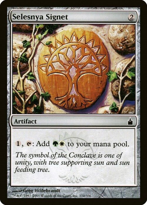 Selesnya Signet Card Front