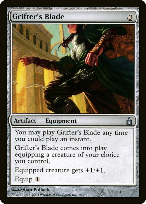 Grifter's Blade Card Front