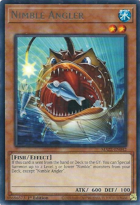 Nimble Angler Card Front