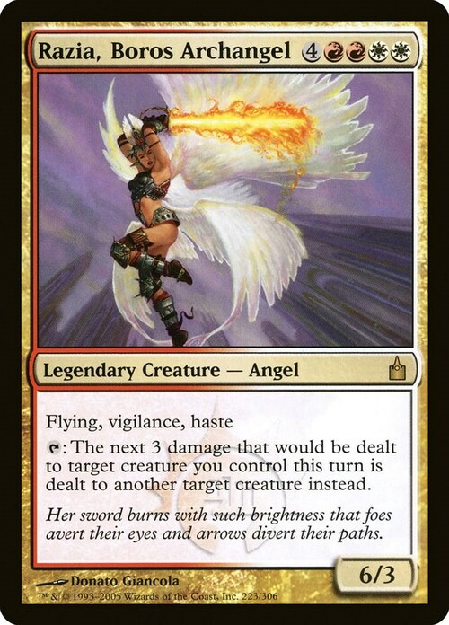 Razia, Boros Archangel Card Front