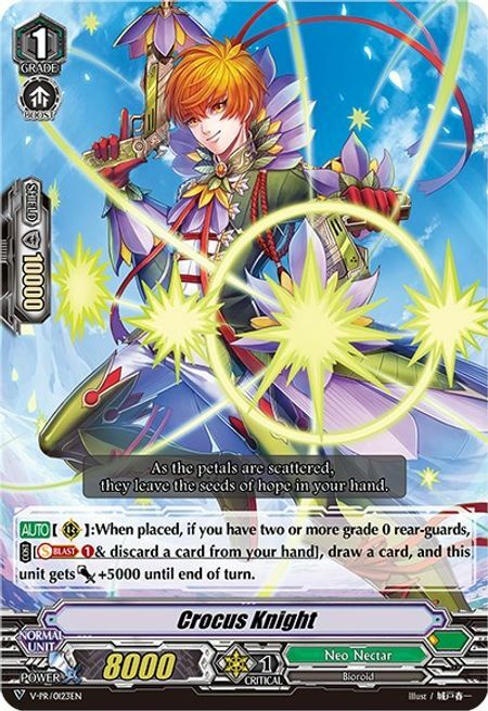 Crocus Knight Card Front