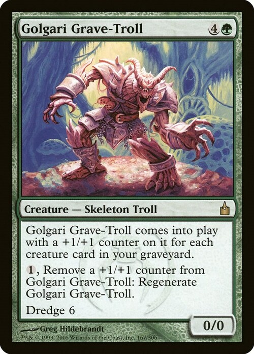 Golgari Grave-Troll Card Front