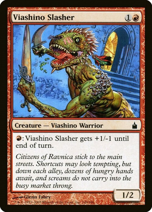 Viashino Slasher Card Front