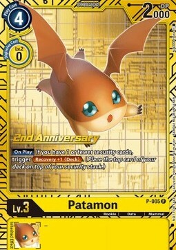 Patamon Card Front