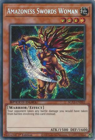 Amazoness Swords Woman Card Front