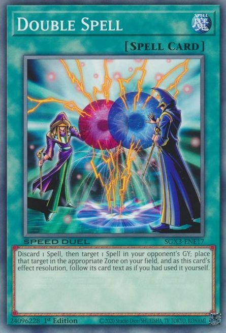 Double Spell Card Front