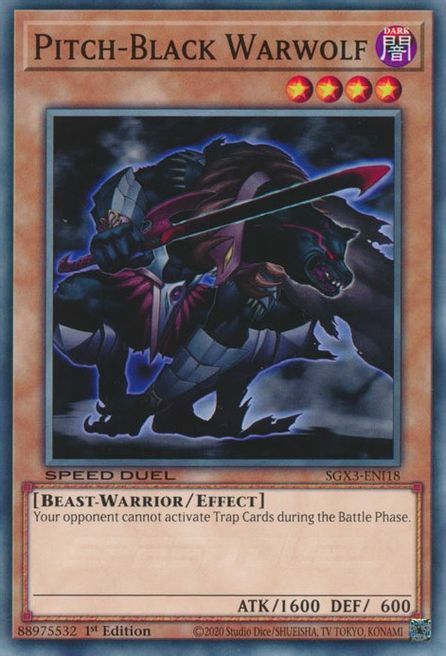 Pitch-Black Warwolf Card Front