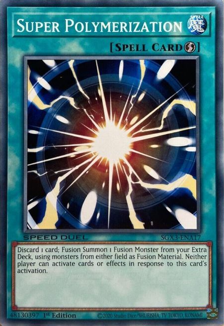 Super Polymerization Card Front